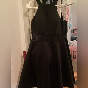 Short Formal Black Dress